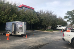 Exterior Parking Lot Concrete Leveling