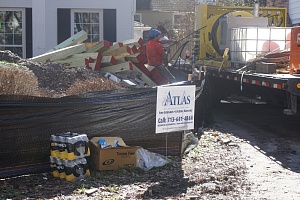House Lifting project performed by Atlas Foundation Repair