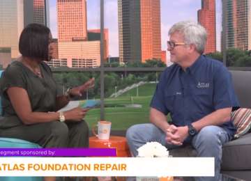Atlas Sits Down with Great Day Houston to Discuss Foundation Problems